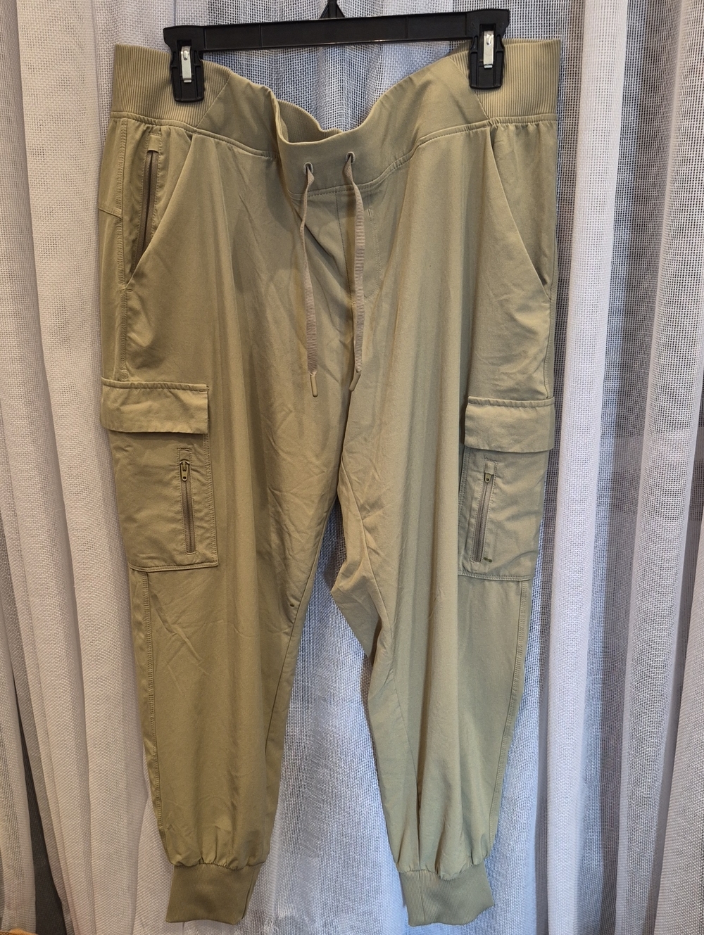 All In Motion Olive Green Cargo Jogger Pants